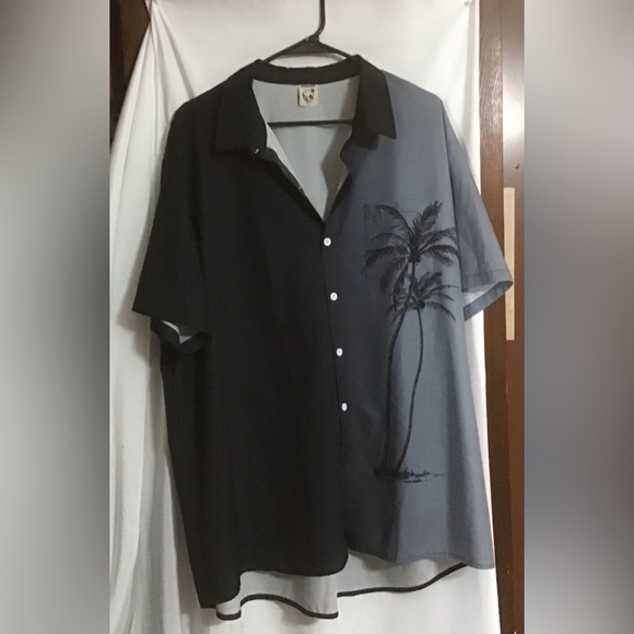 Hardaddy: Mens Hawaiian/Gradient style short sleeves collared shirt size XXXL . - Picture 1 of 9